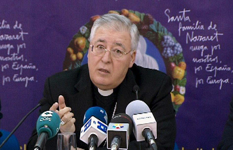 El obispo de Alcalá de Henares, Juan Antonio Reig Plà. 