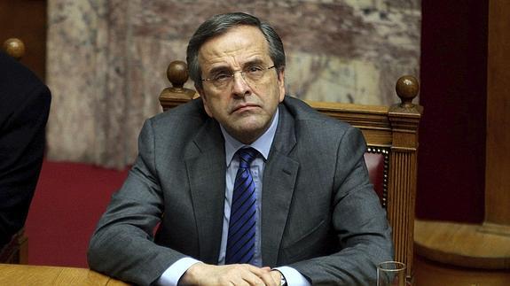 El primer ministro heleno, Antonis Samaras. 