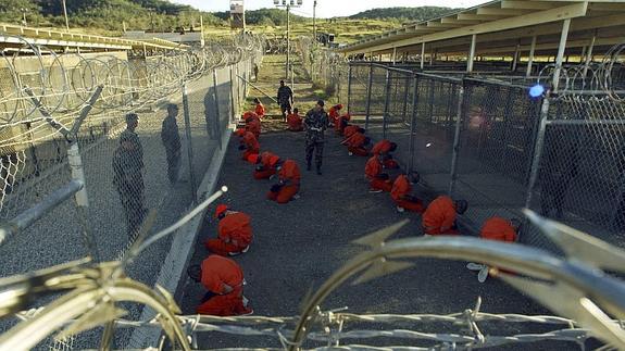 Imagen de la prisión de Guantánamo. 