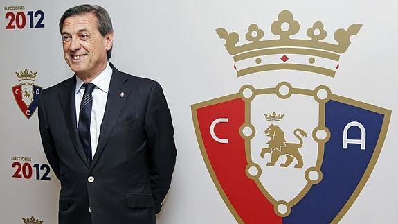 Miguel Archanco, miembro de la actual junta directiva de Osasuna. 