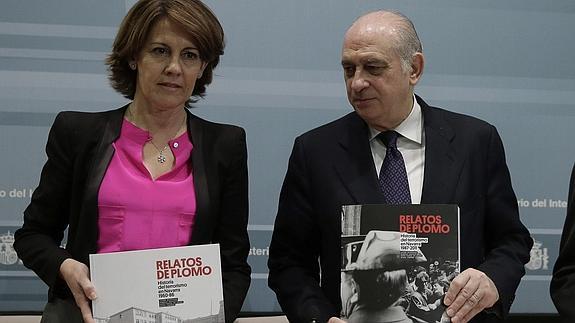 Jorge Fernández Díaz y Yolanda Barcina. 