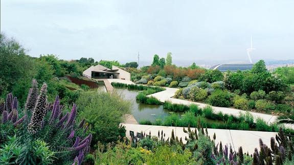 Jardín Botánico de Barcelona.