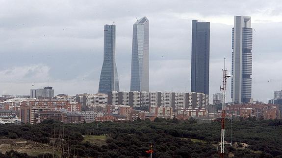 Madrid es una de las ciudades con las mayores 'boinas' de contaminación.