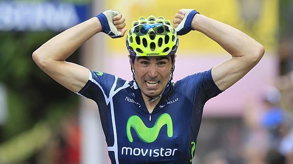 Fran Ventoso gana una etapa en el Giro. 