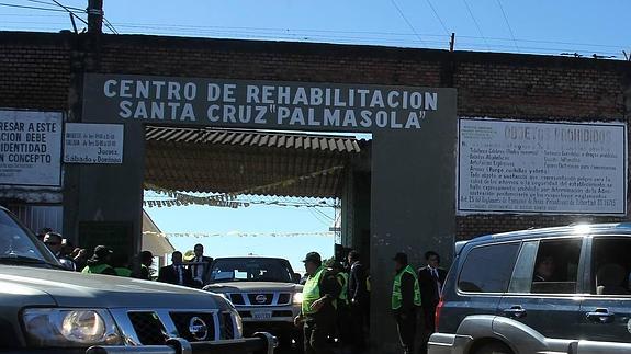 Imagen de la cárcel visitada por el papa Francisco en Bolivia.