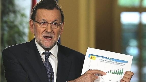 Rajoy, durante su intervención.