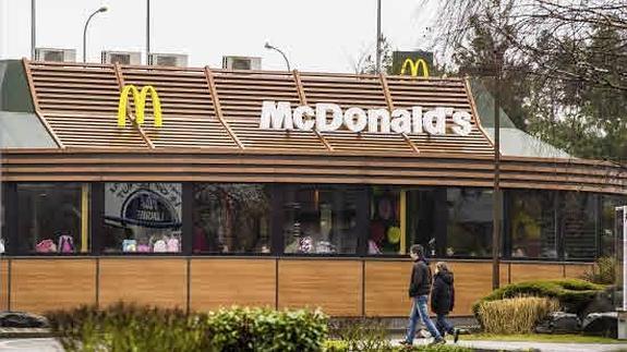 Un restaurante de McDonald´s  en Lille, norte de Francia.