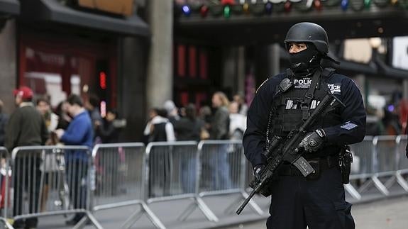 Policía en Nueva York.