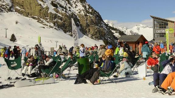 Zona de descanso Cerler