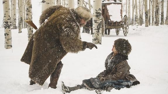 Una escena de 'Los odiosos ocho'.