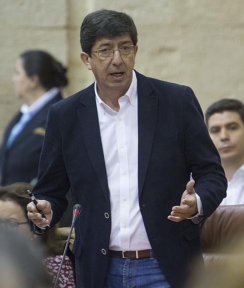 Juan Marín, líder de C's en Andalucía.