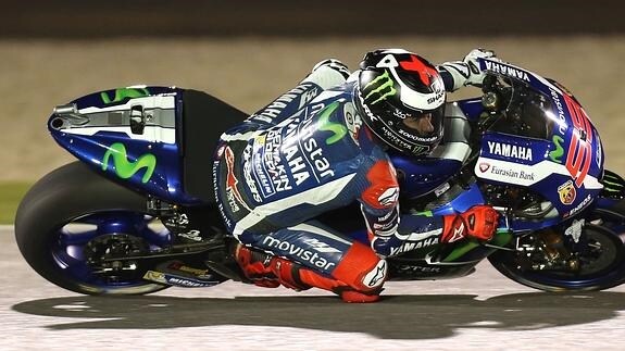 Jorge Lorenzo, en el circuito de Losail. 