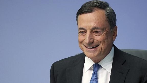 El presidente del Banco Central Europeo (BCE), Mario Draghi.