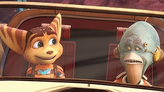 Un fotograma de Ratchet & Clank: la película.