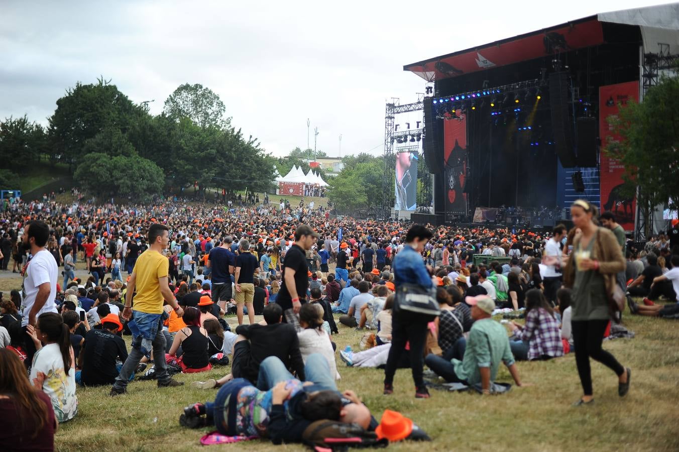 Imagen de la edición de 2015 del Bilbao BBK Live.