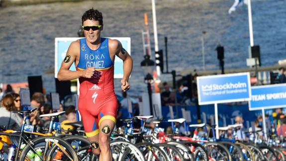 Javier Gómez Noya, en una competición. 