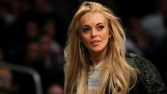 La actriz norteamericana Lindsay Lohan. 