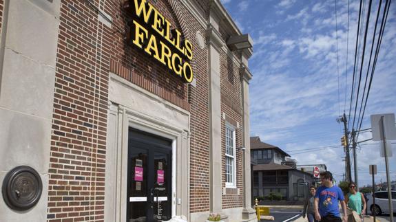 Una oficina de Wells Fargo en Nueva Jersey (EE UU).