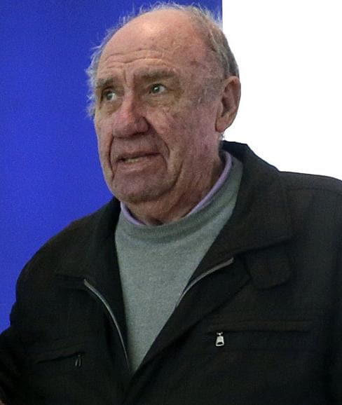 El escultor Francisco López en febrero de 2016.