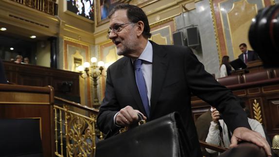 El presidente del Gobierno, Mariano Rajoy. 