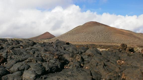 Lava reseca en El Hierro.
