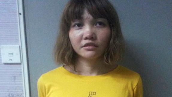 Una de las arrestadas, la vietnamita Doan Thi Huong. 