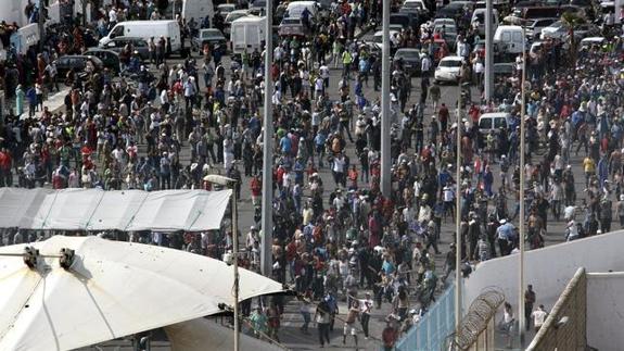 Frontera del Tarajal.