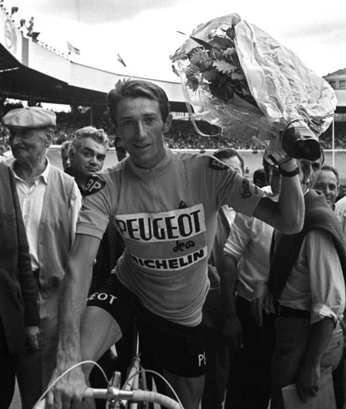 Roger Pingeon, el año en que ganó el Tour. 