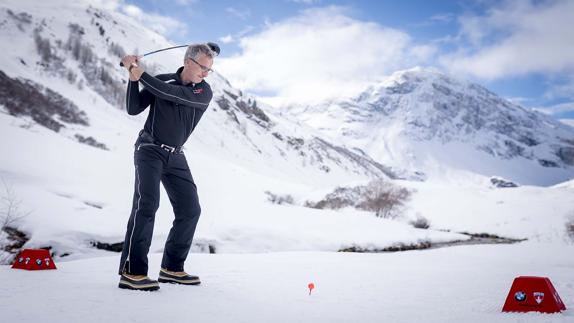 En Europa, el golf sobre nieve se practica desde el año 2000