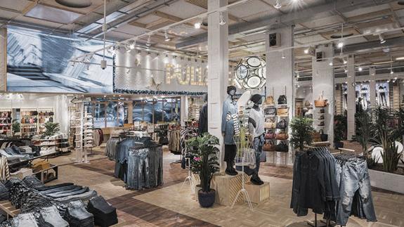 La empresa Trison se encarga de la parte tecnológica de muchas tiendas de Inditex, como las de Pull&Bear.