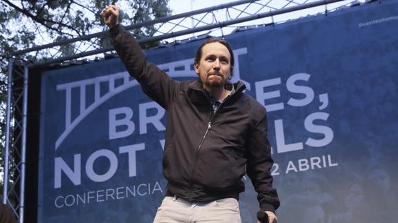 El líder de Podemos, Pablo Iglesias.