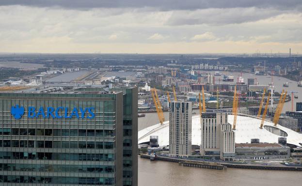 Oficinas de Barclays en Londres.