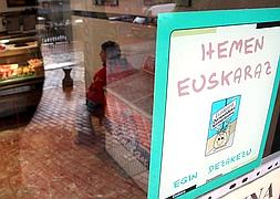 La Cámara vasca, contraria a multar a comercios que no usen euskera