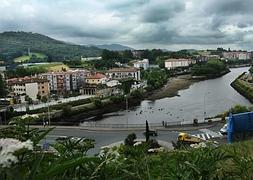 El río Bidasoa. Uno de los puntos que presenta complicaciones es el entorno de la Isla de los Faisanes. ::                             F. DE LA HERA