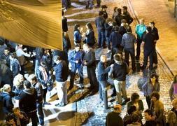 Vecinos y hosteleros alcanzan un acuerdo sobre la venta al exterior