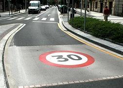 Irun tomará medidas en las calles que no se respeta el límite de 30 km/h