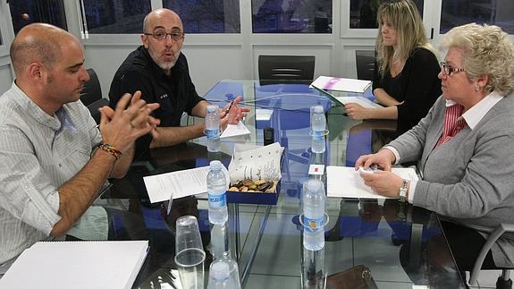 Iñigo Ochoa de Alda, Xabier Mujika, Garbiñe Arrizabalaga y Maite Goñi
