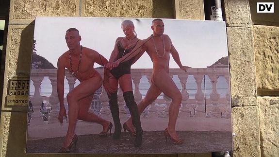 Cartel por el que un vecino denunció al establecimiento. 