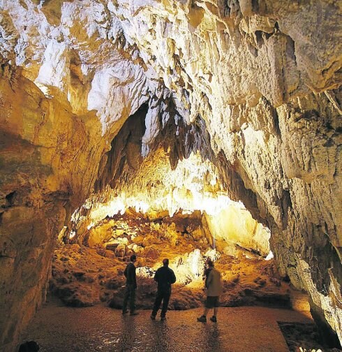 Cuevas. Urdazubi cuenta con un gran patrimonio subterráneo. 