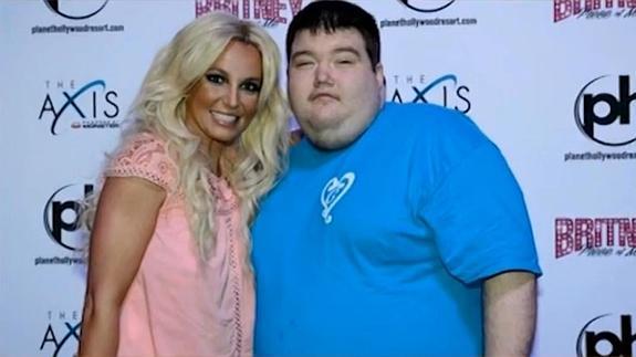 Britney Spears cumple el sueño de un enfermo