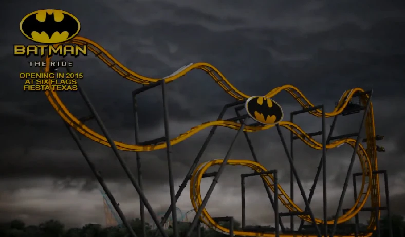 Así será un viaje en 'Batman: The Ride', la escalofriante montaña rusa en  cuatro dimensiones de Texas | El Diario Vasco