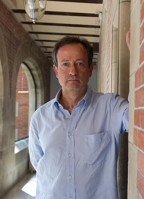 Armengol Grau, en el Palacio de Miramar.