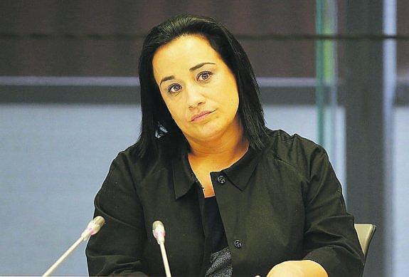 La socialista Rafaela Romero, en las Juntas Generales de Gipuzkoa.