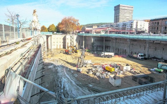 La próxima semana concluirá la excavación y continuarán los trabajos de cimentación de la obra.
