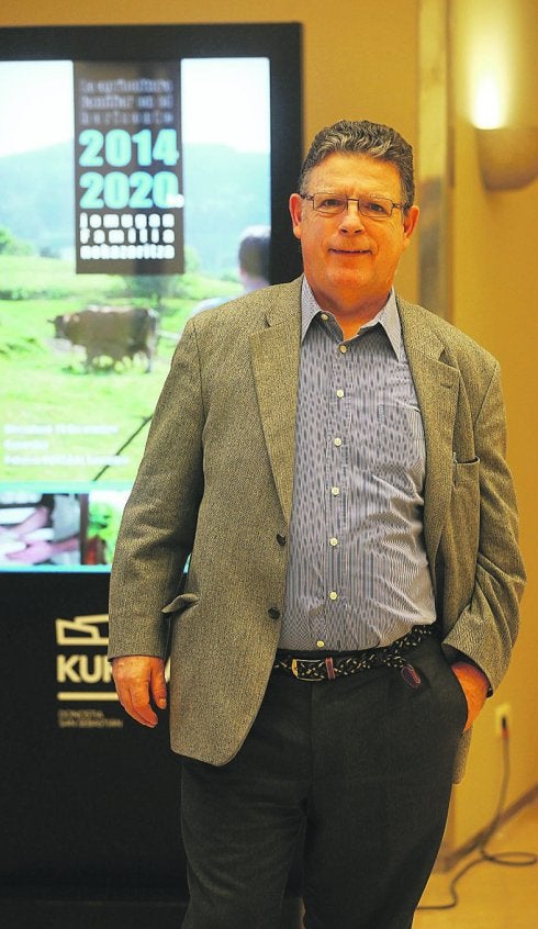 Tomás García Azcárate, ayer en la jornada organizada por ENBA.