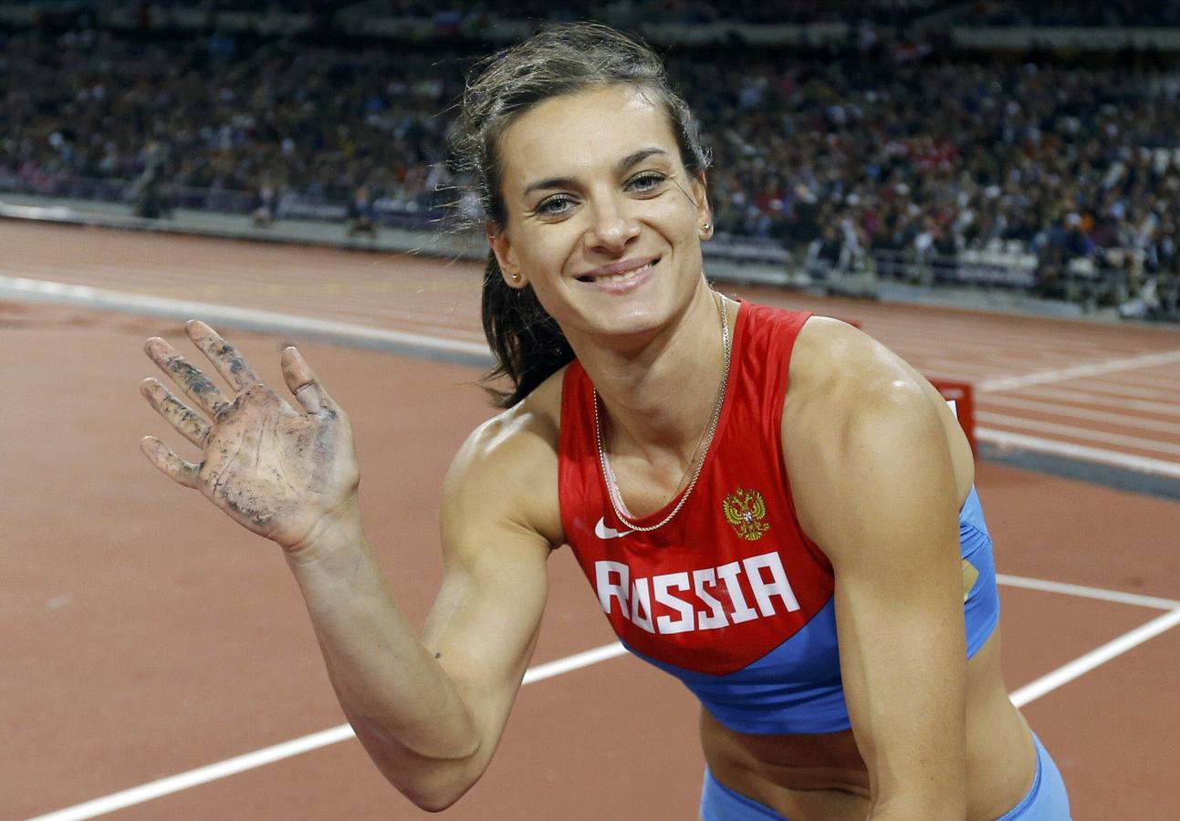 Tras colgarse el oro en el Mundial del pasado año en casa, Yelena Isinbayeva anunció su retirada. Ha tenido una niña y ya se sabe que volverá. 