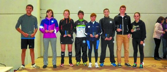 Ganadores de la Peñaflorida Lasterketa en la pasada edición. 