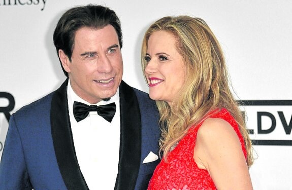 John Travolta está casado con Kelly Preston desde 1991. 