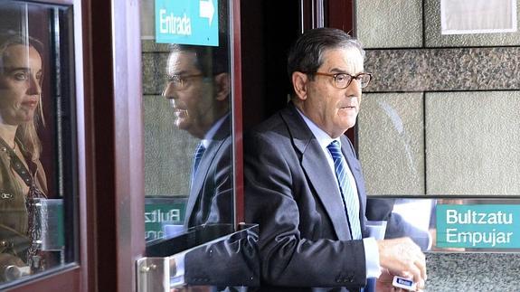 Mario Fernández, tras su salida de los juzgados