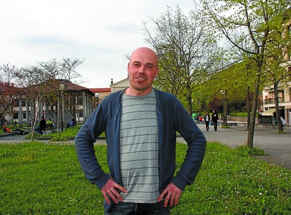 Alberto Bezunartea, ingeniero agrónomo de 44 años, militante de Equo e Irabazi-Ganar.